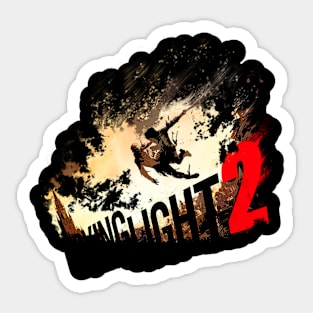 daynight light 2 Sticker